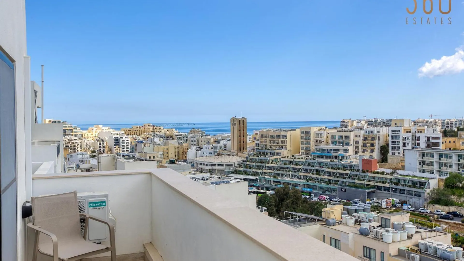 Cosy Penthouse With Terrace & Views In St Julians By 360 Estates Apartment Saint Julian's Malta