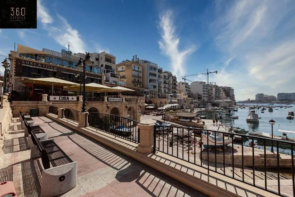 Cosy Penthouse With Terrace & Views In St Julians By 360 Estates Apartment Saint Julian's